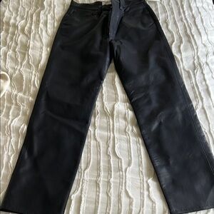 Agolde Leather Pants